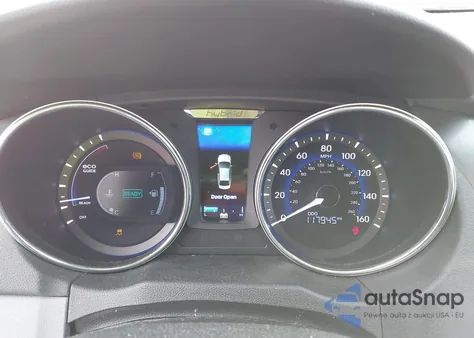 2015 Hyundai Sonata Hybrid z USA, uszkodzony, nr VIN KMHEC4A44FA138029